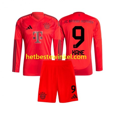 Bayern München Harry Kane 9 Voetbalshirts Kind Thuis 2024-25 - LS